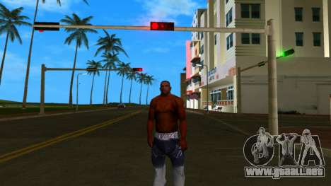 Carl con el torso desnudo para GTA Vice City