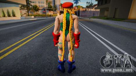 Cammy SF4 para GTA San Andreas