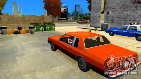 1987 Pontiac Parisienne Brougham Coupe para GTA 4