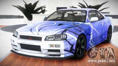 Nissan Skyline R34 GT-R S-Tune S5 para GTA 4