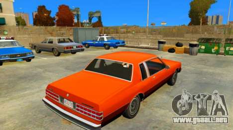 1987 Pontiac Parisienne Brougham Coupe para GTA 4