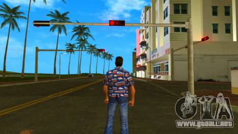 Tommy con una camisa vintage v6 para GTA Vice City