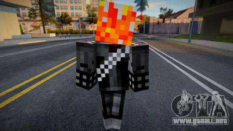 Steve Body Skin v52 para GTA San Andreas