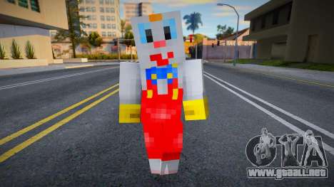 Steve Body Skin v205 para GTA San Andreas