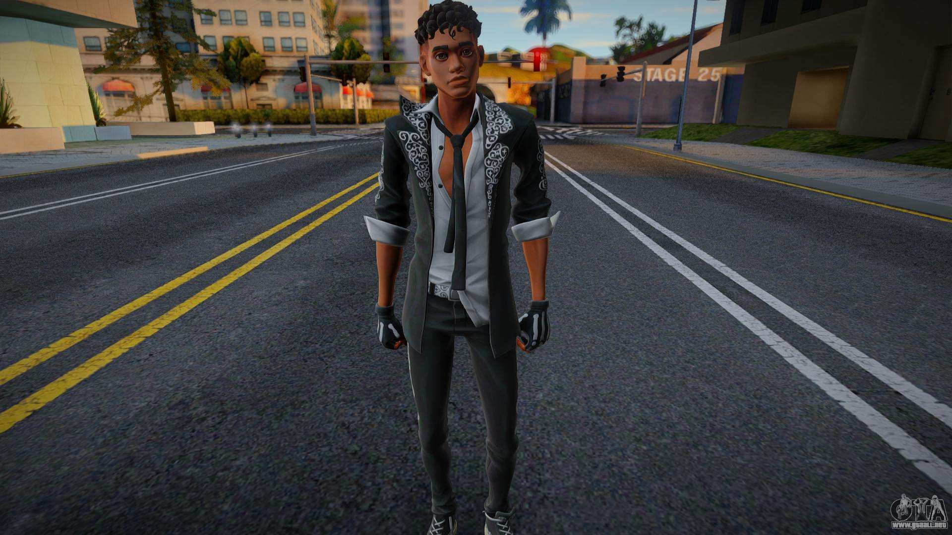 Fortnite - Salvador v1 para GTA San Andreas