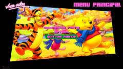 Menú de Winnie the Pooh para GTA Vice City