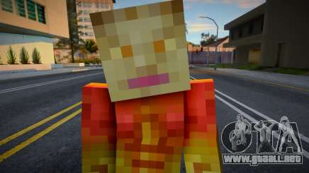 Steve Body Skin v141 para GTA San Andreas