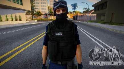 LSPD SWAT LQ para GTA San Andreas