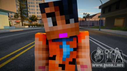 Steve Body Skin v45 para GTA San Andreas