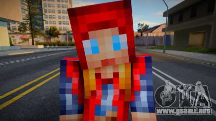 Steve Body Skin v196 para GTA San Andreas