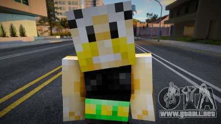 Steve Body Skin v255 para GTA San Andreas