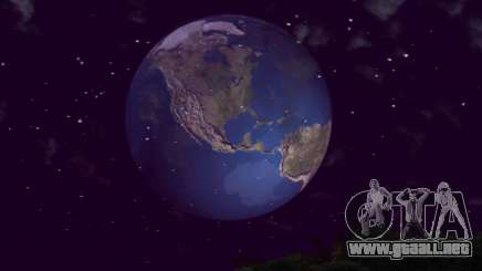 Planeta en lugar de Luna v1 para GTA San Andreas