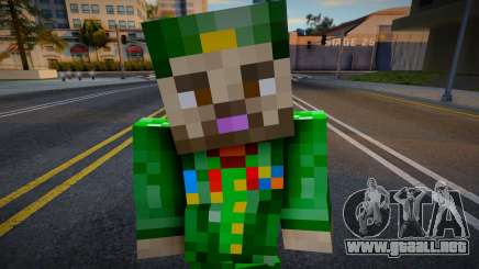 Steve Body Skin v19 para GTA San Andreas