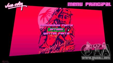 Hotline Miami Menu HD v1 para GTA Vice City