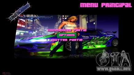 NFS: Underground Background para GTA Vice City