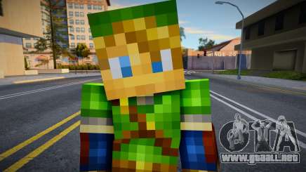 Steve Body Skin v168 para GTA San Andreas