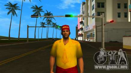 Repartidor de pizza para GTA Vice City