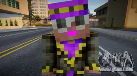 Steve Body Skin v122 para GTA San Andreas