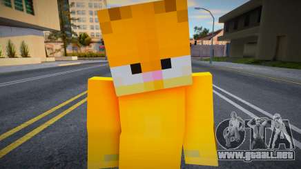 Steve Body Skin v206 para GTA San Andreas