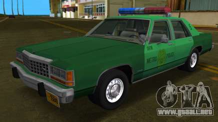 Ford LTD Crown Victoria Police para GTA Vice City