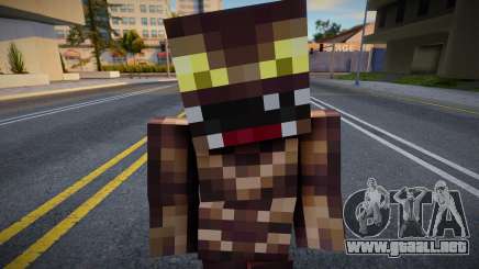 Steve Body Skin v191 para GTA San Andreas