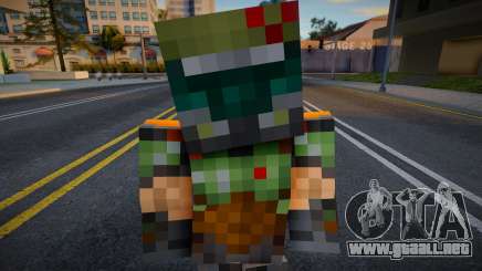 Steve Body Skin v29 para GTA San Andreas