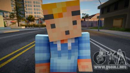 Steve Body Skin v247 para GTA San Andreas