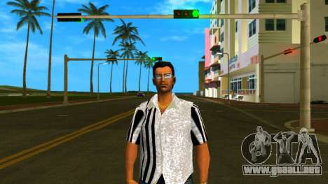 Adidas, gold, tattoo, shades para GTA Vice City