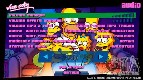 The Simpsons - Background para GTA Vice City