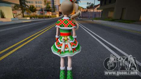 Kotori Christmas para GTA San Andreas