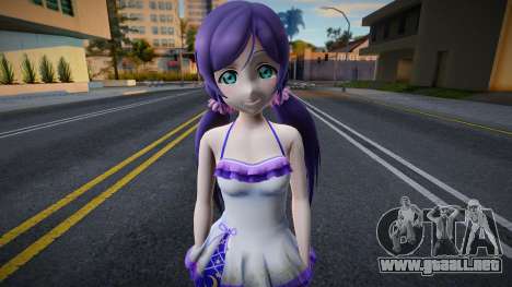 Nozomi skin v1 para GTA San Andreas