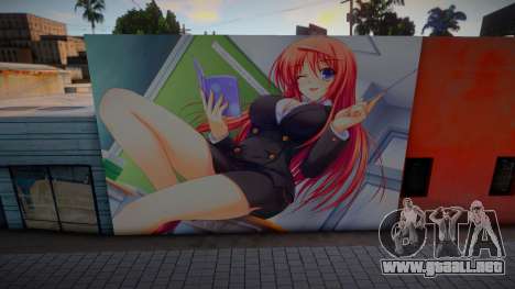 Mural Tomiya Natsuki para GTA San Andreas