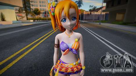 Honoka Swimsuit 1 para GTA San Andreas