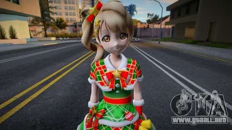 Kotori Christmas para GTA San Andreas