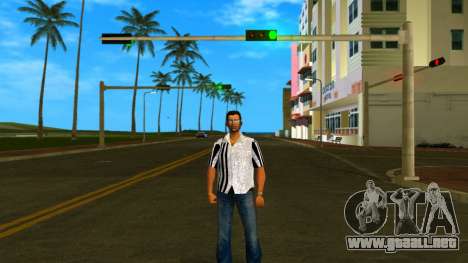 Adidas, gold, tattoo, shades para GTA Vice City