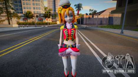 Honoka Uniform 1 para GTA San Andreas