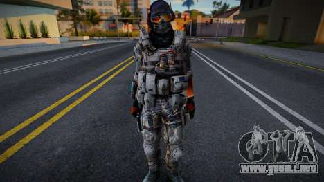 Commando de Frontline Commando 3 para GTA San Andreas