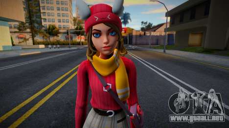 Fortnite - Winter Wonder Skye para GTA San Andreas