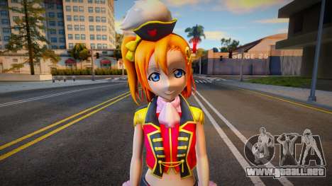 Honoka Uniform 1 para GTA San Andreas