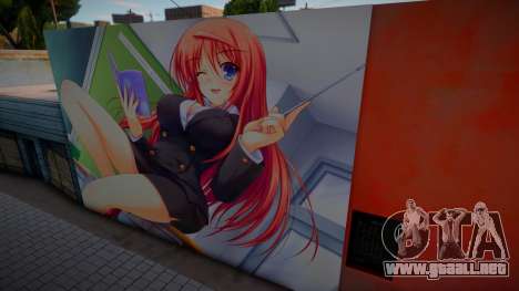 Mural Tomiya Natsuki para GTA San Andreas