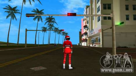 Disfraz navideño de Mercedes Cortez para GTA Vice City