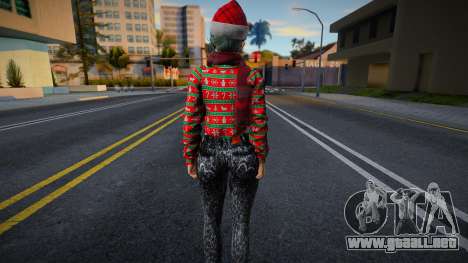 DOAXFC Tamaki - FC Crop Sweater Xmas v2 para GTA San Andreas