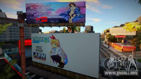 Anime Billboards v3.2 para GTA San Andreas