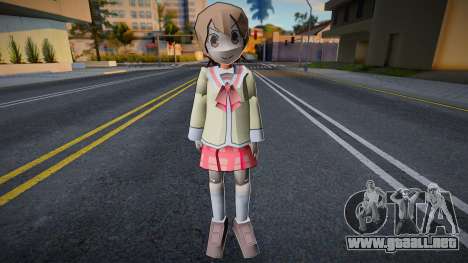 Yuuko Aoi from Nichijou (Low-poly version) para GTA San Andreas