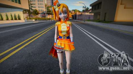 Honoka Uniform para GTA San Andreas