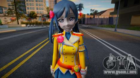 Setsuna from Love Live v3 para GTA San Andreas