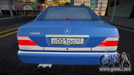 Mercedes-Benz S600 W140 (Atom) para GTA San Andreas