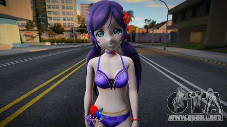 Nozomi Swimsuit para GTA San Andreas