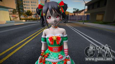 Nico Christmas para GTA San Andreas