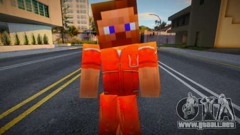 Minecraft Skin HD v12 para GTA San Andreas